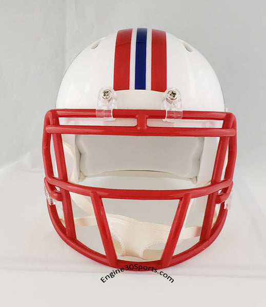 New England Patriots Throwback 1990-1992 Riddell Z2B Mini Helmet –  Engine30Sports