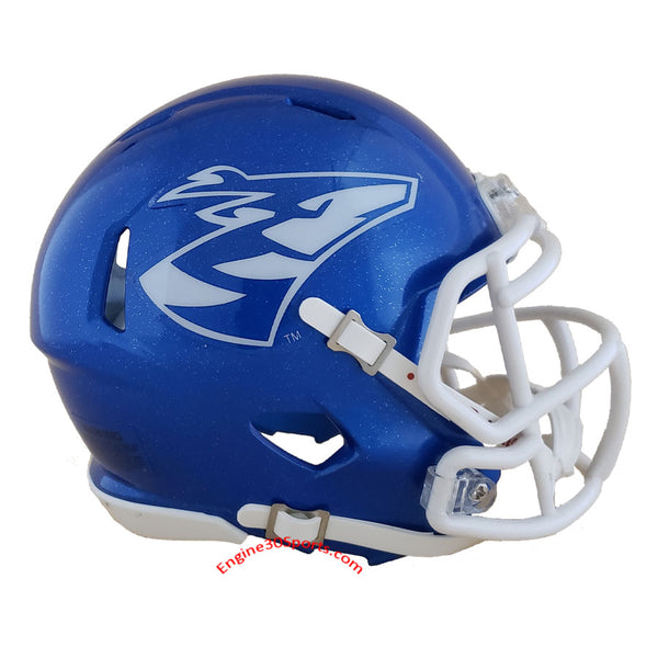 Air Force Falcons Alternate 6 Grey Schutt Mini Authentic Football Helmet