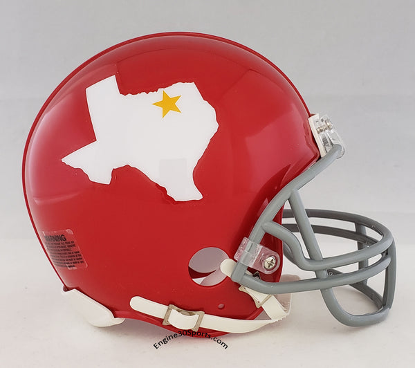 Riddell Kansas City Chiefs/Dallas Texans AFL 50th Anniversary Replica Mini  Helmet