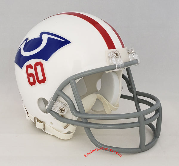 New England (Boston) Patriots 1960 Throwback Z2B Replica Mini Helmet