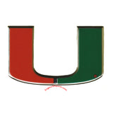 Miami Hurricanes Die Cut Color Auto Emblem