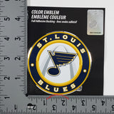 St. Louis Blues Die Cut Color Auto Emblem