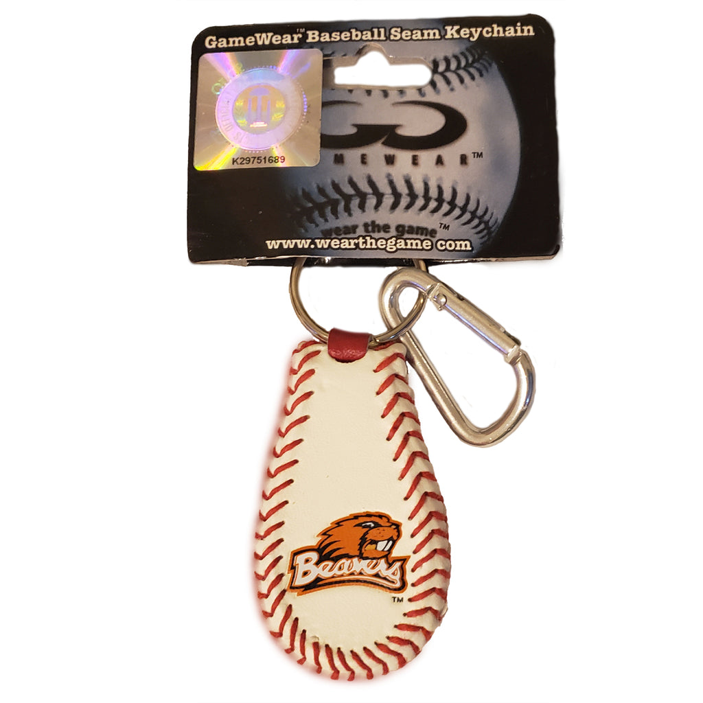 Oregon State Beavers Classic Baseball Keychain