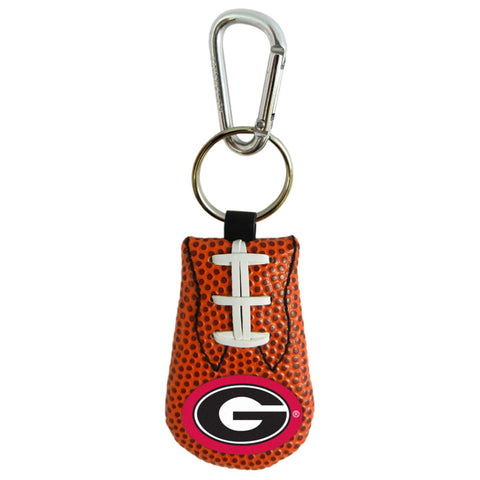 Georgia Bulldogs Classic Football Keychain