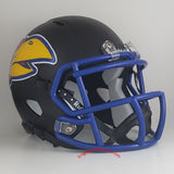 Kansas Jayhawks Riddell Speed Mini Helmet - Black Helmet