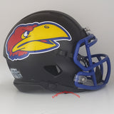 Kansas Jayhawks Riddell Speed Mini Helmet - Black Helmet