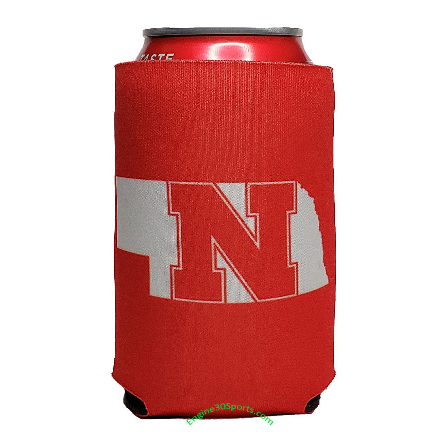 Nebraska Cornhuskers 2 Sided Can Holder