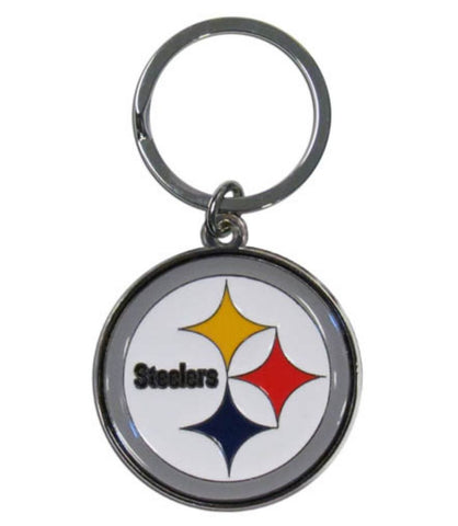 Aminco NFL Pittsburgh Steelers Dynamic Lanyard Keychain Badge