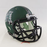 Hawaii Warriors Riddell Speed Mini Helmet - Matte Green